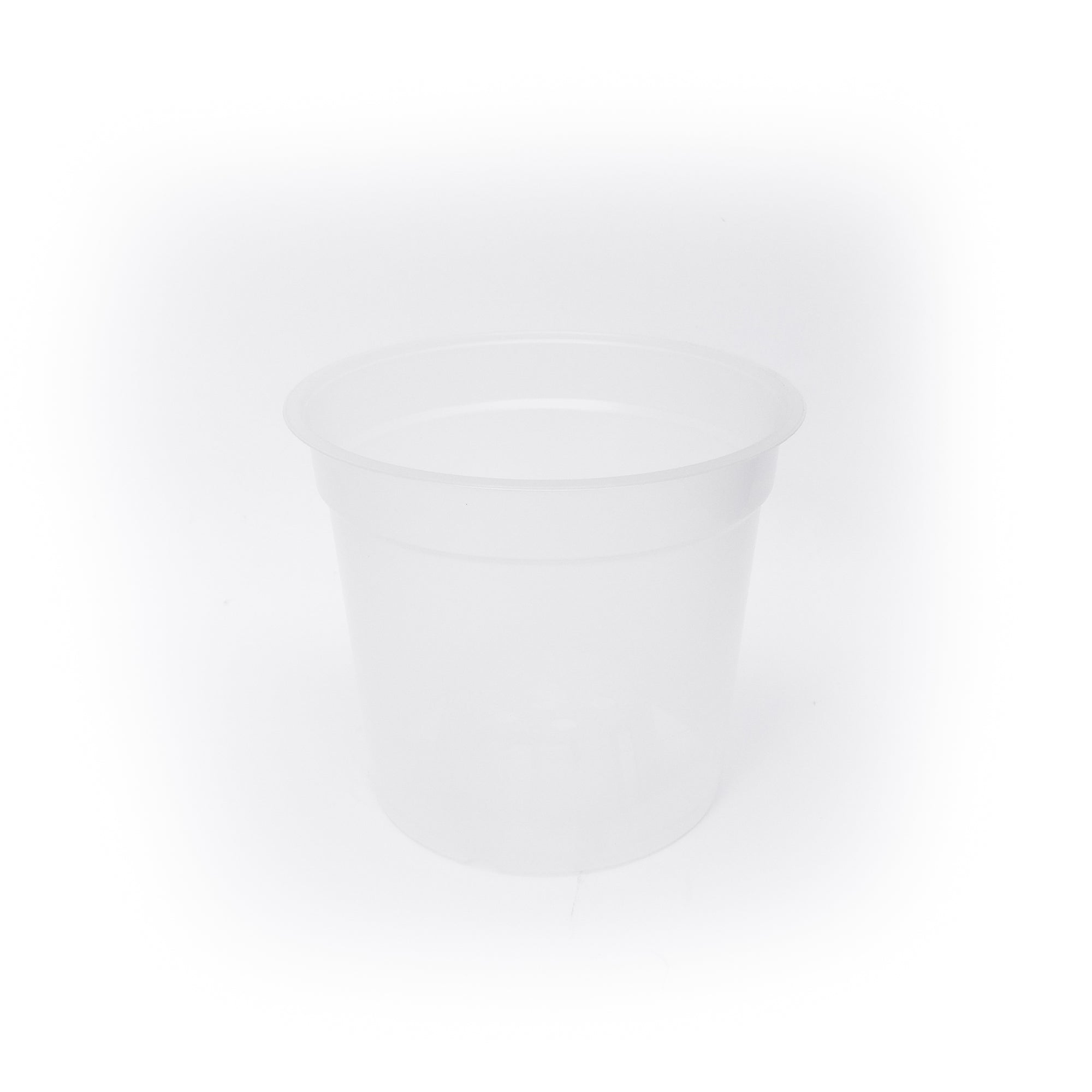 TEKU® Clear Round Plastic Pot - M