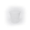 TEKU® Clear Round Plastic Pot - S